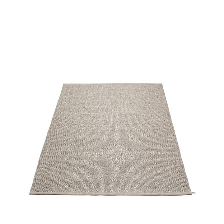 Svea matta - mud metallic/mud, 140x220 cm - Pappelina