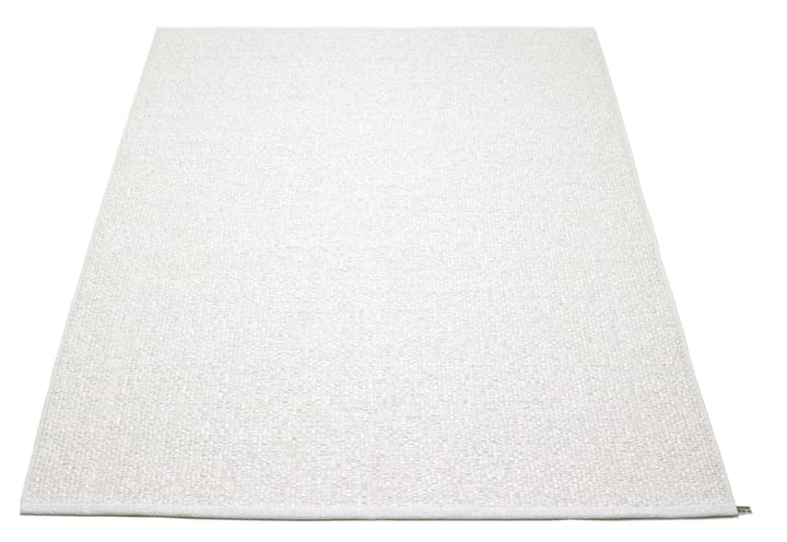 Svea matta white metallic/white - 140x220 cm - Pappelina
