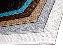 Svea matta white metallic/white, 180x260 cm Pappelina