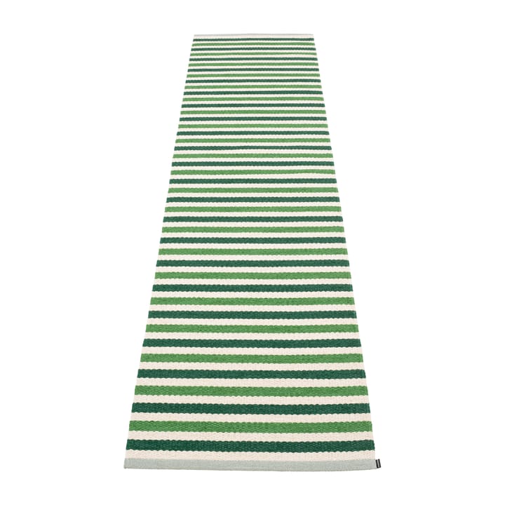 Teo gångmatta - Dark Green-grass, 70x300 cm - Pappelina