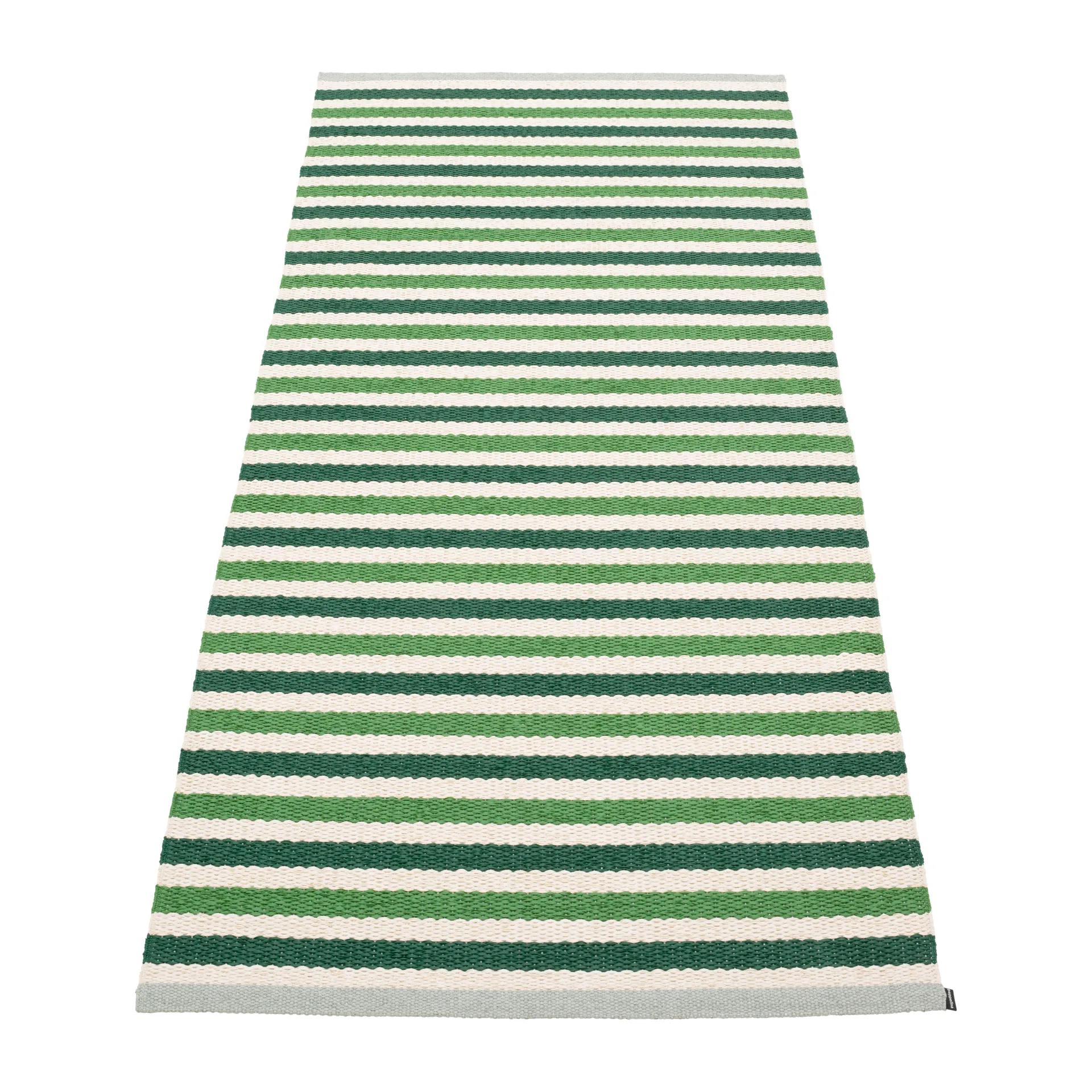 Teo gångmatta, Dark Green- grass, 85x200 cm Pappelina