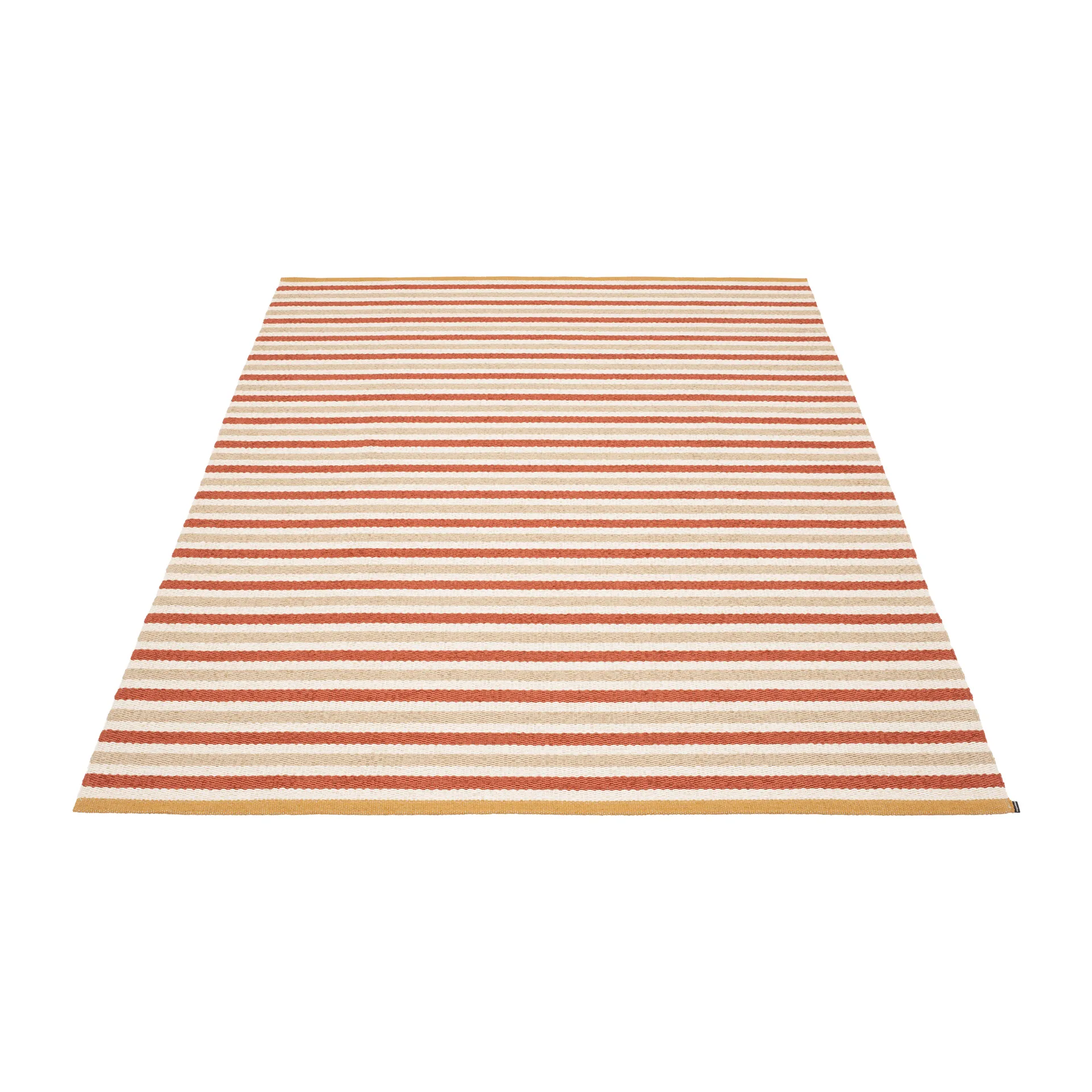 Teo matta, Brick-beige, 140x200 cm Pappelina