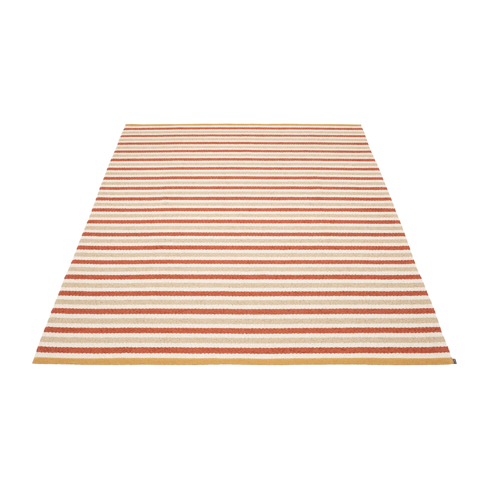Teo matta, Brick-beige, 180x260 cm Pappelina