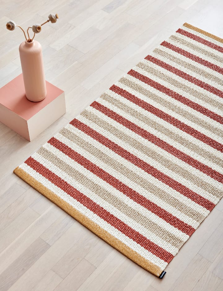 Teo matta, Brick-beige, 180x260 cm Pappelina