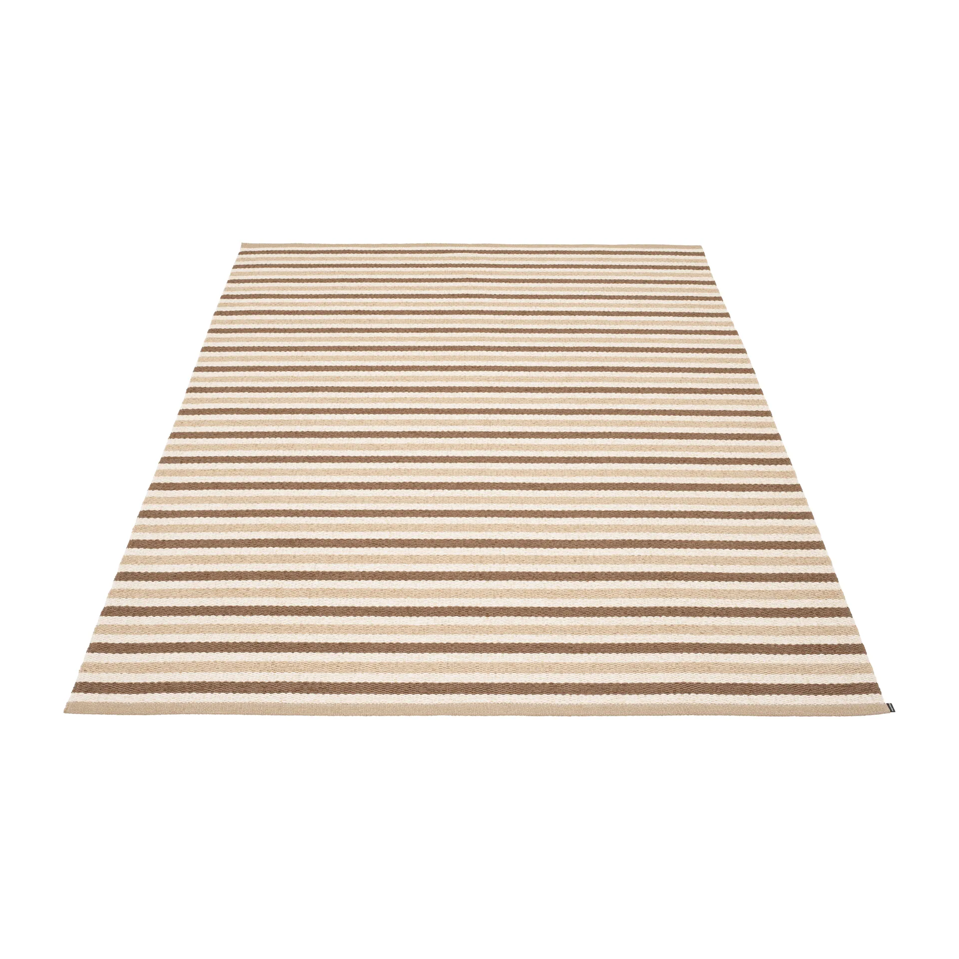 Teo matta, Brown-beige, 140x200 cm Pappelina