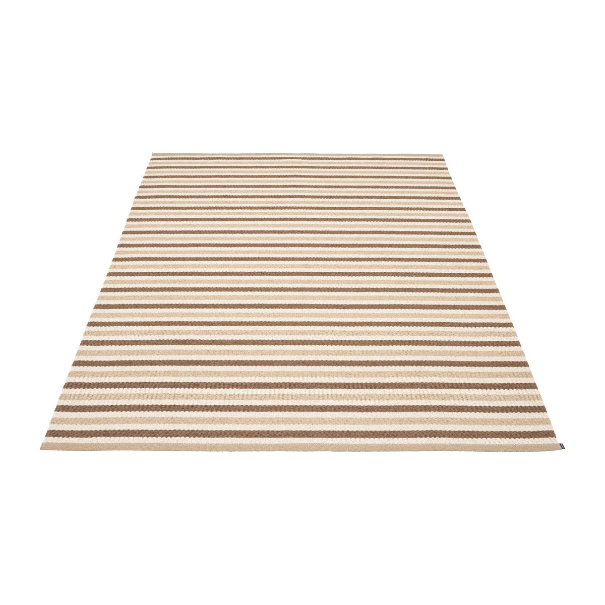 Pappelina Teo matta Brown-beige, 230x320 cm | Skandinavisk Design | Plastmattor | Brun