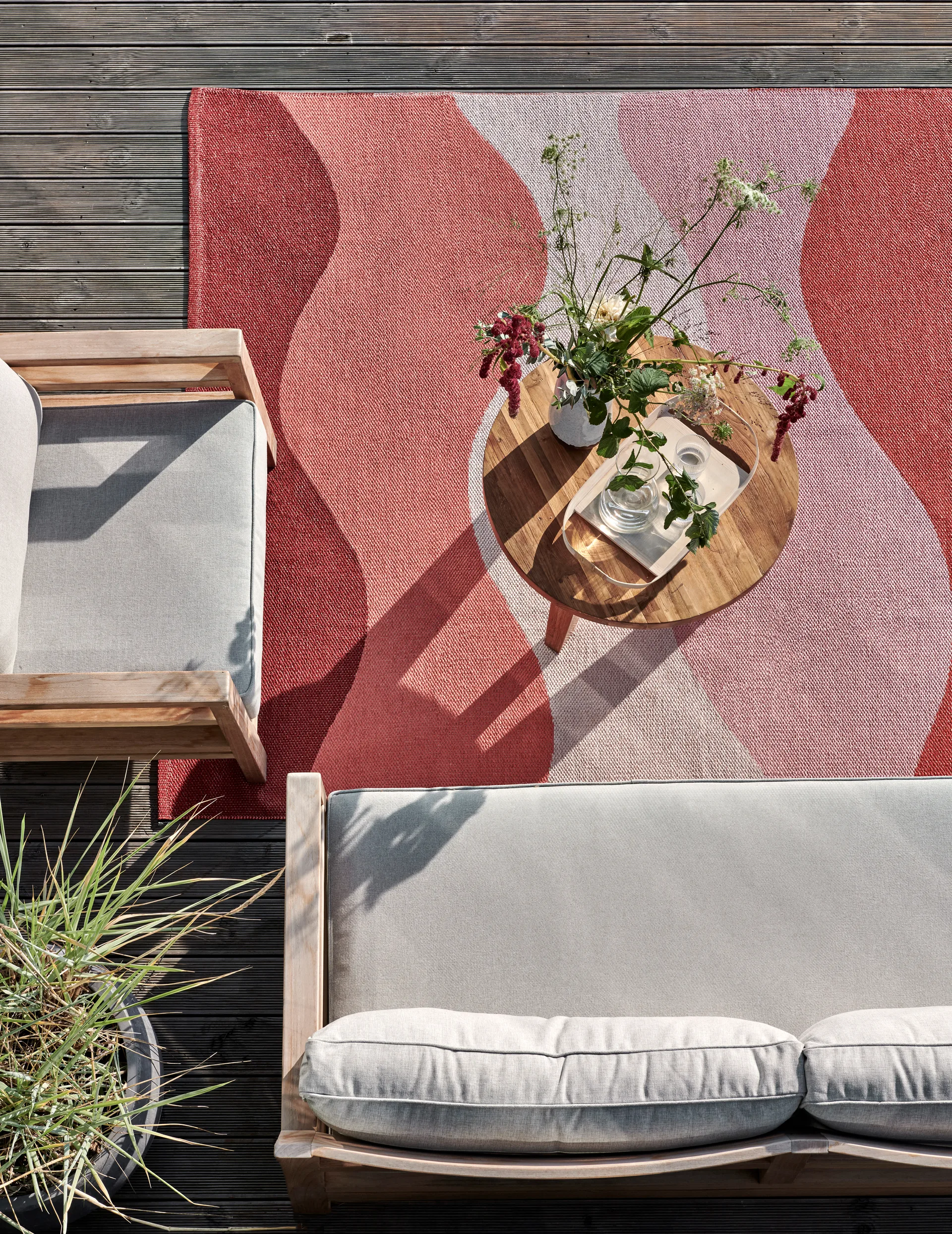 Urvi gångmatta, Fire, 70x100 cm Pappelina