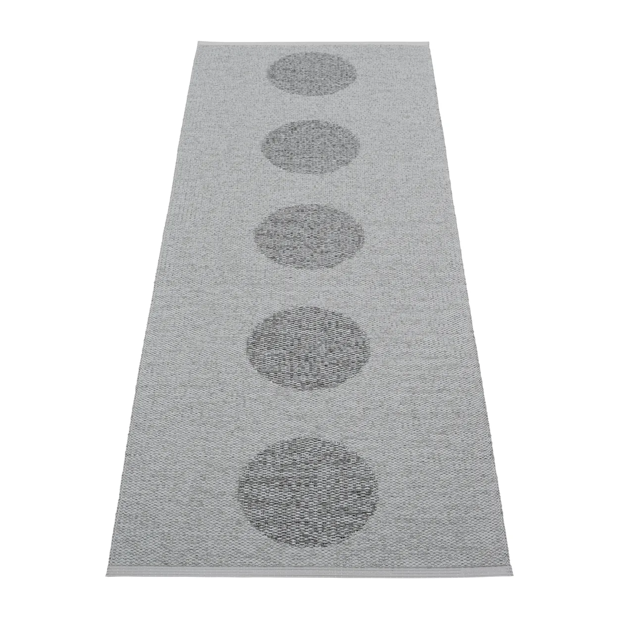 Pappelina Vera 2.0 plastmatta grey-granit metallic 70x200 cm