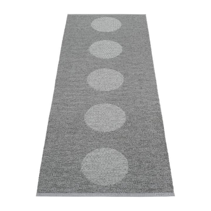Vera 2.0 plastmatta grey-granit metallic, 70x200 cm Pappelina