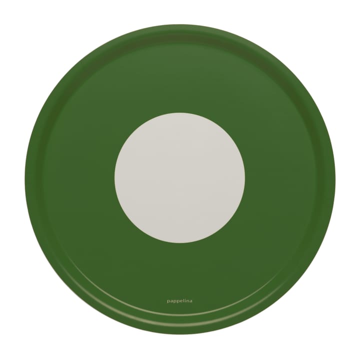 Vera bricka Ø38 cm, Dark green Pappelina