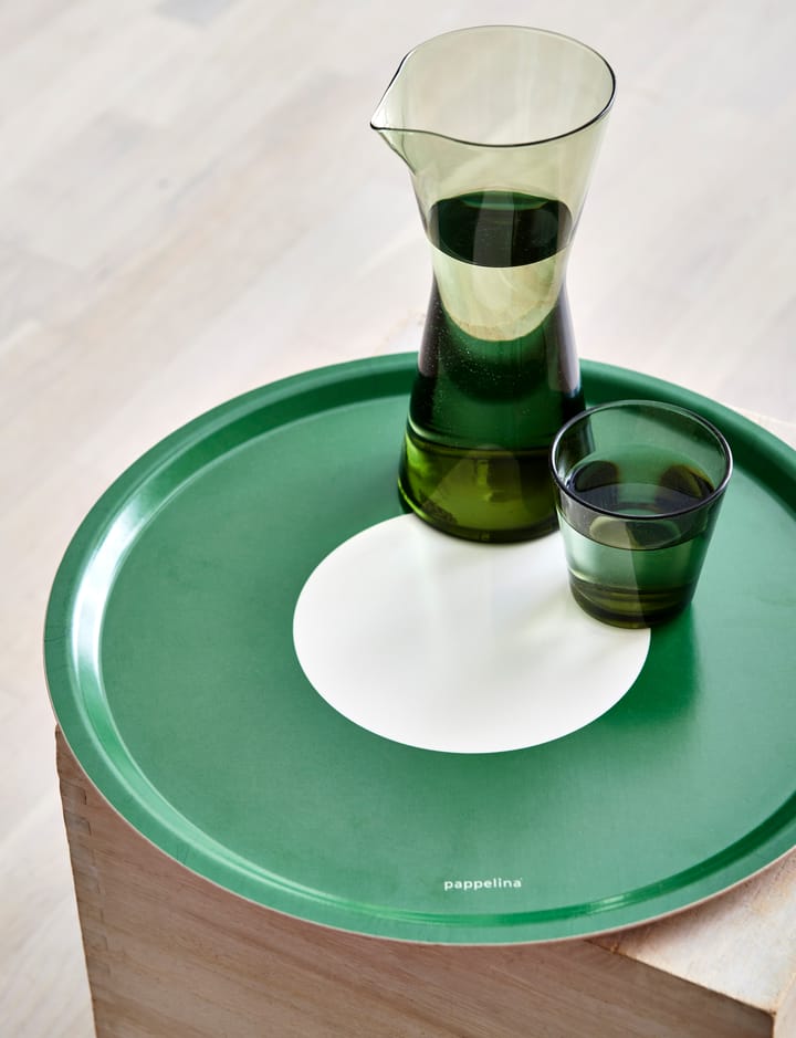 Vera bricka Ø38 cm, Dark green Pappelina