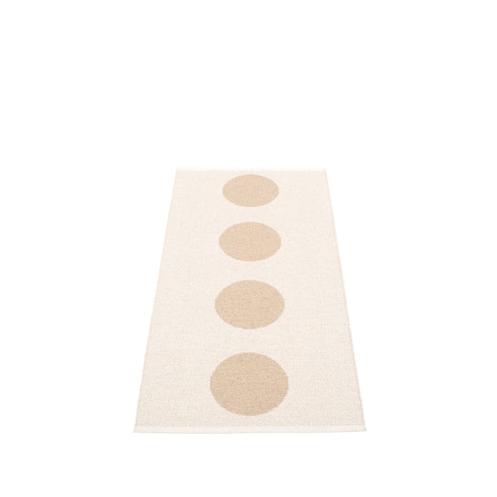 Vera gångmatta, beige/vanilla, 70x150 cm Pappelina