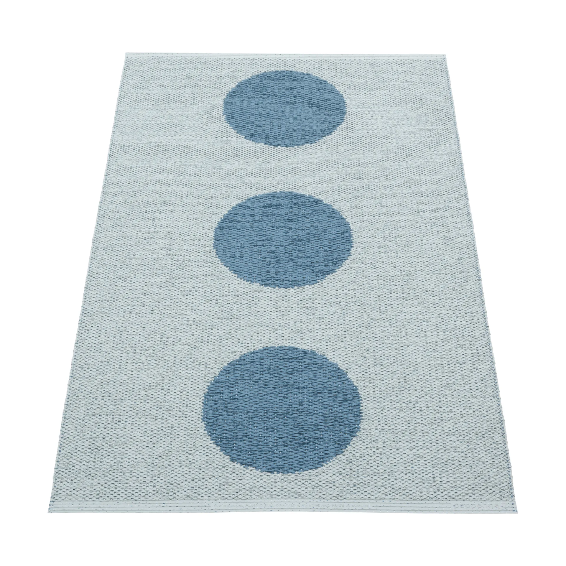 Vera Pop matta, Blue-blue fog 120x70 cm Pappelina