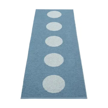 Vera Pop matta - Blue-blue fog 200x70 cm - Pappelina