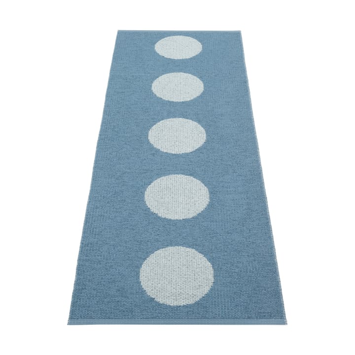 Vera Pop matta - Blue-blue fog 200x70 cm - Pappelina