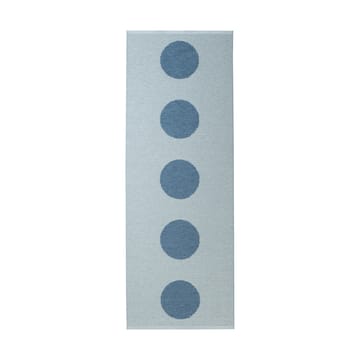 Vera Pop matta - Blue-blue fog 200x70 cm - Pappelina