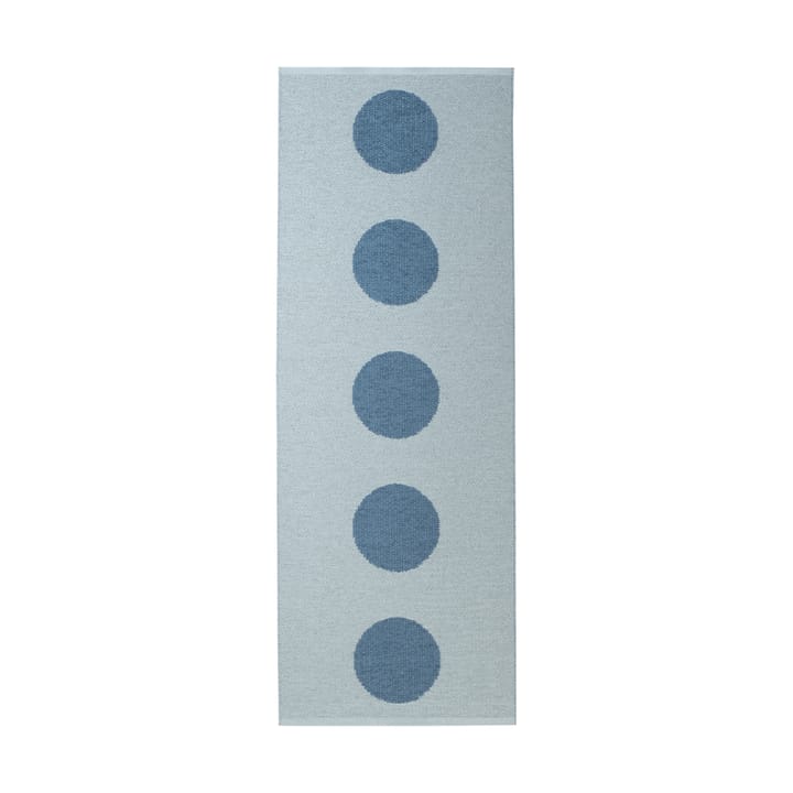 Vera Pop matta, Blue-blue fog 200x70 cm Pappelina