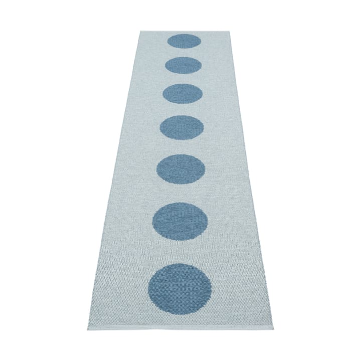 Vera Pop matta, Blue-blue fog 280x70 cm Pappelina