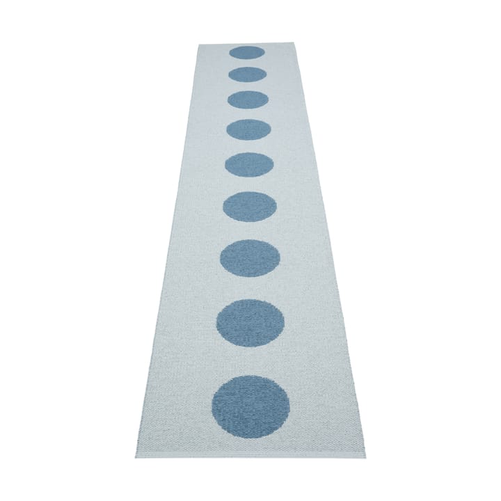 Vera Pop matta, Blue-blue fog 360x70 cm Pappelina