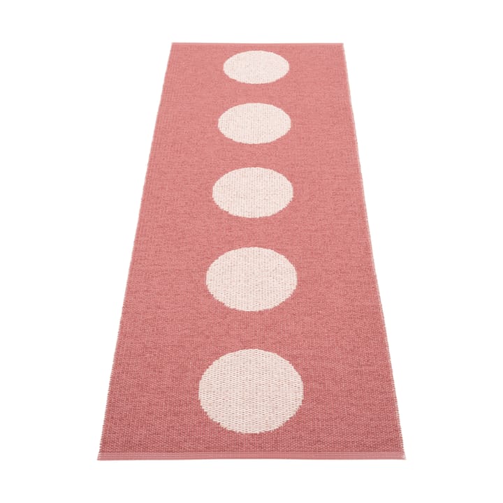 Vera Pop matta - Blush-pearl pink 200x70 cm - Pappelina