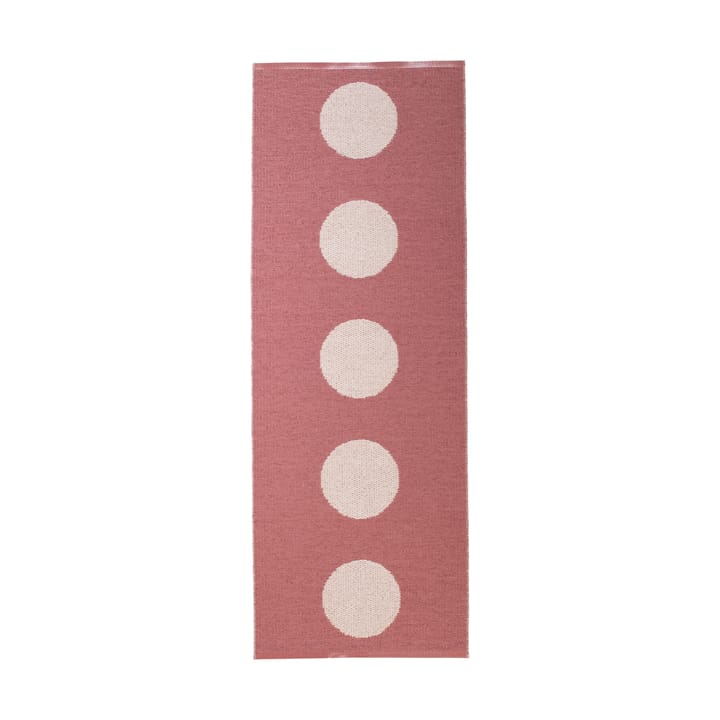 Vera Pop matta, Blush-pearl pink 200x70 cm Pappelina