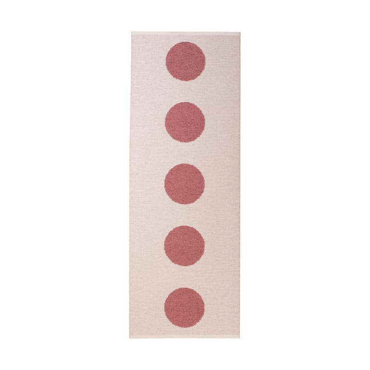 Vera Pop matta, Blush-pearl pink 200x70 cm Pappelina