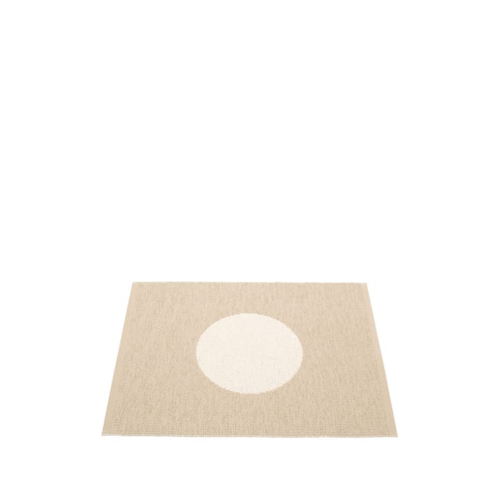 Vera small one matta - beige/vanilla, 70x90 cm - Pappelina