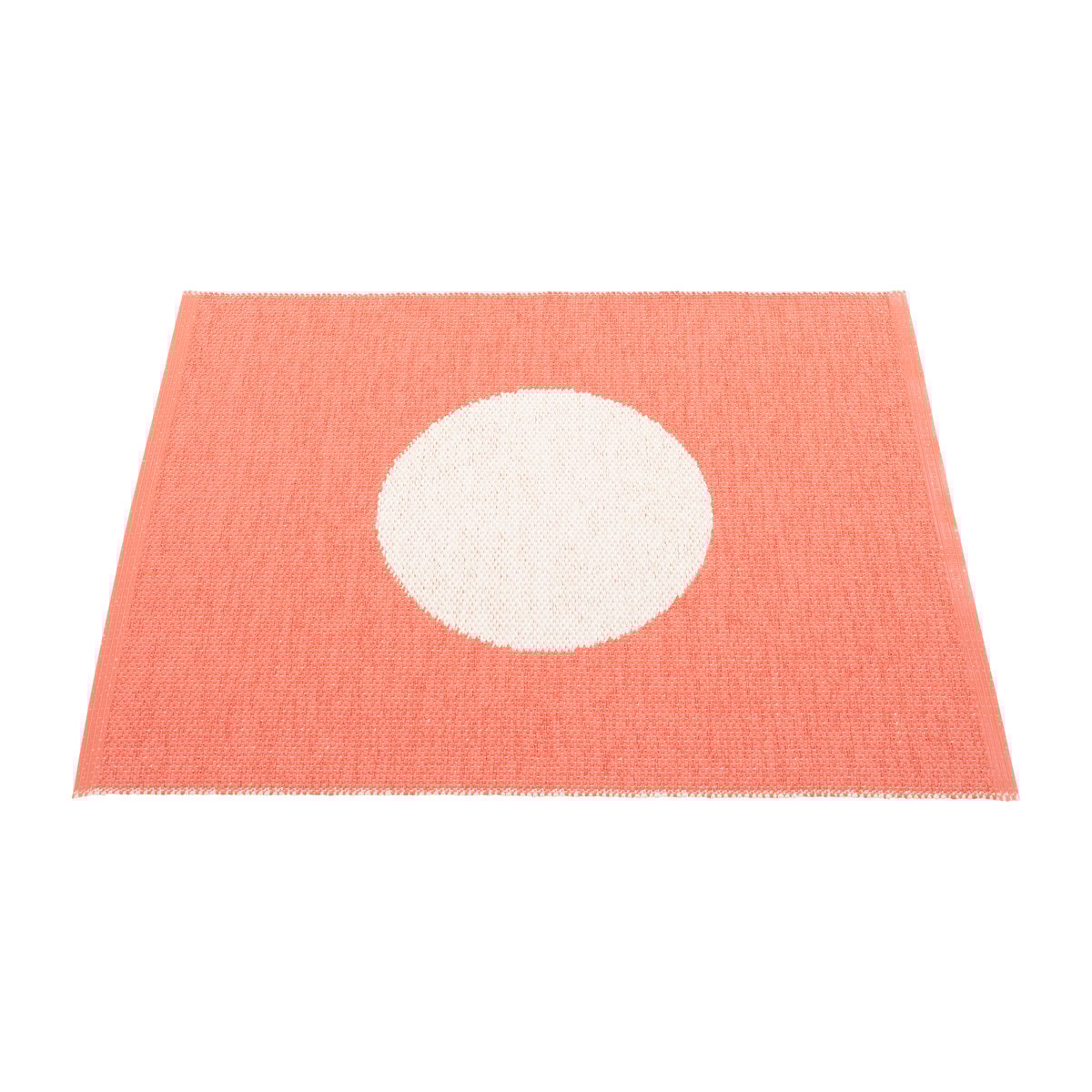 Pappelina Vera small one matta Flamingo, 70x90 cm | Skandinavisk Design | Plastmattor | Rosa