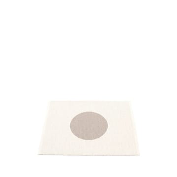Vera small one matta mud/vanilla - 70x90 cm - Pappelina