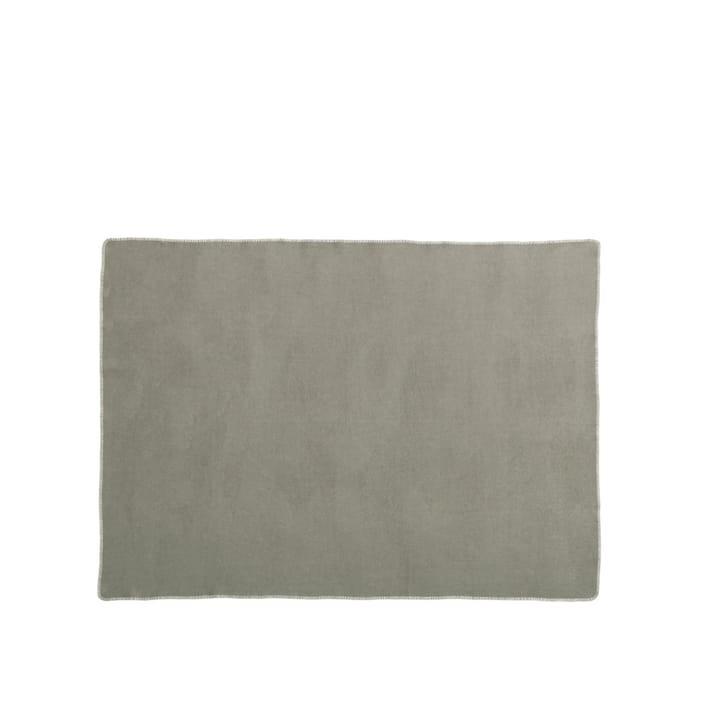 Ylva pläd - dark linen/linen - Pappelina