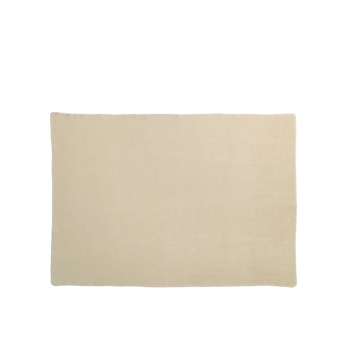 Ylva pläd, ochre/cream Pappelina