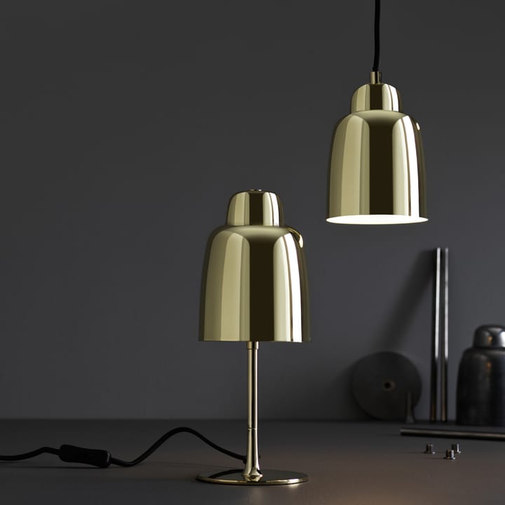 Champagne 30 bordslampa, borstad guld Pholc