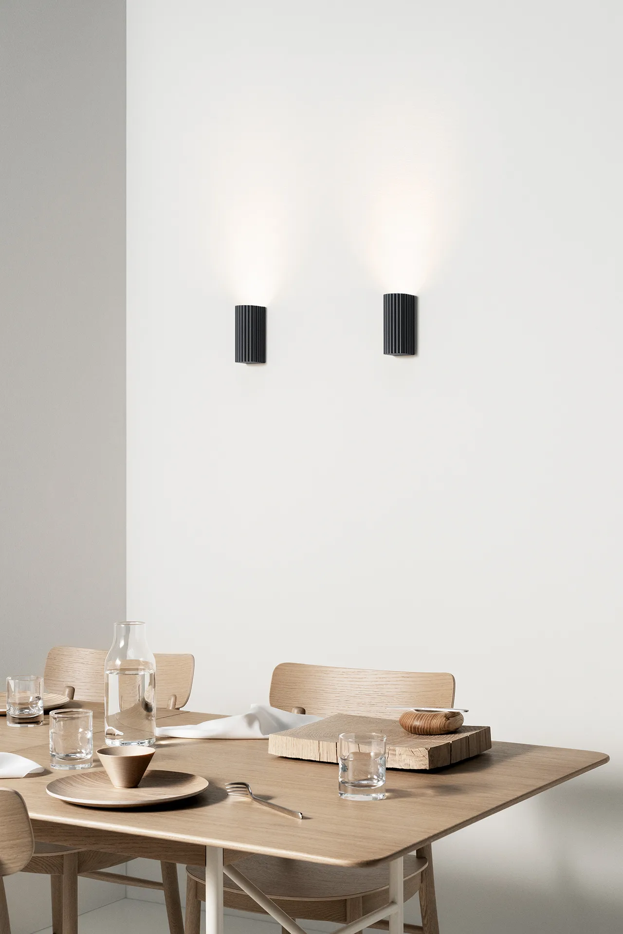 Donna 15 vägglampa, Black ink Pholc