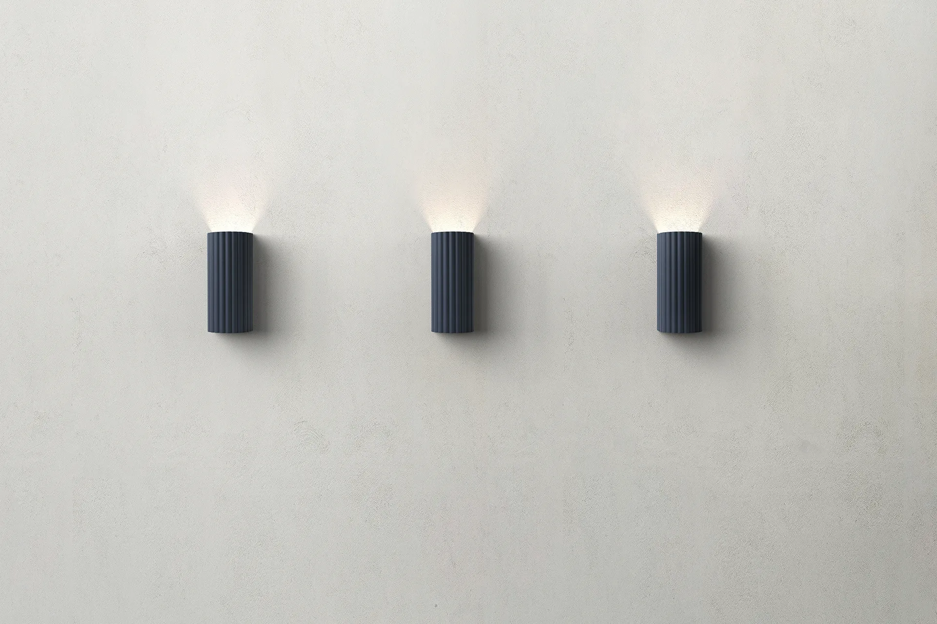 Donna 15 vägglampa, Black ink Pholc