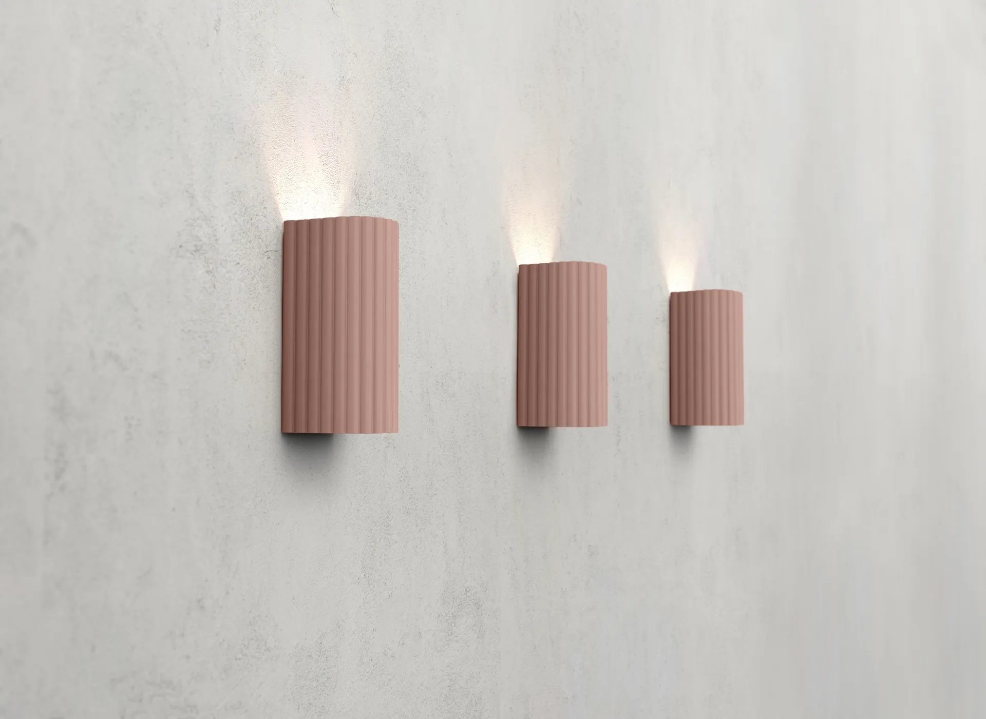 Donna 15 vägglampa, Chestnut Pholc