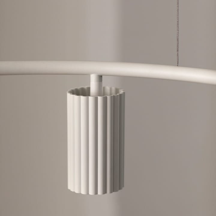 Donna Circle 100 taklampa, Linen Pholc