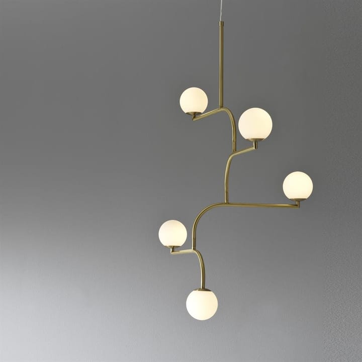 Mobil 100 taklampa, mässing Pholc