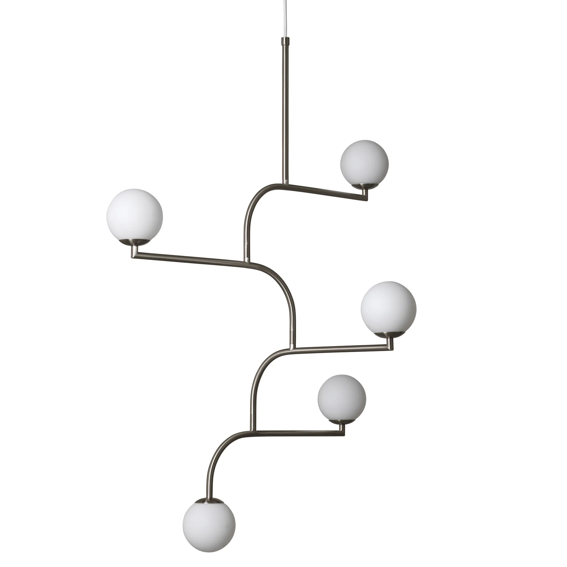 Mobil 100 taklampa, nickel Pholc