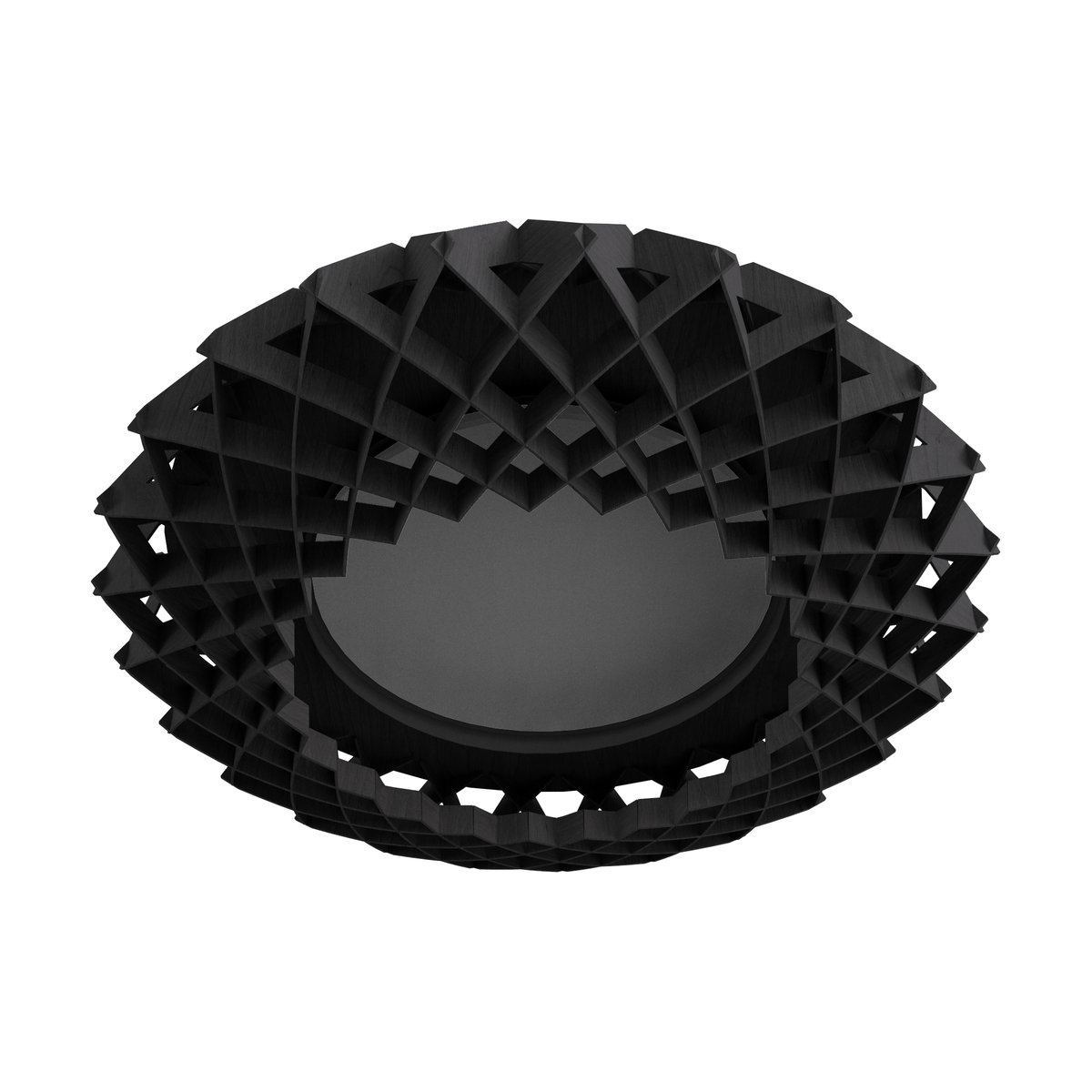 Pilke Signature plafond o45 cm Svart | Skandinavisk Design | Plafonder | Svart