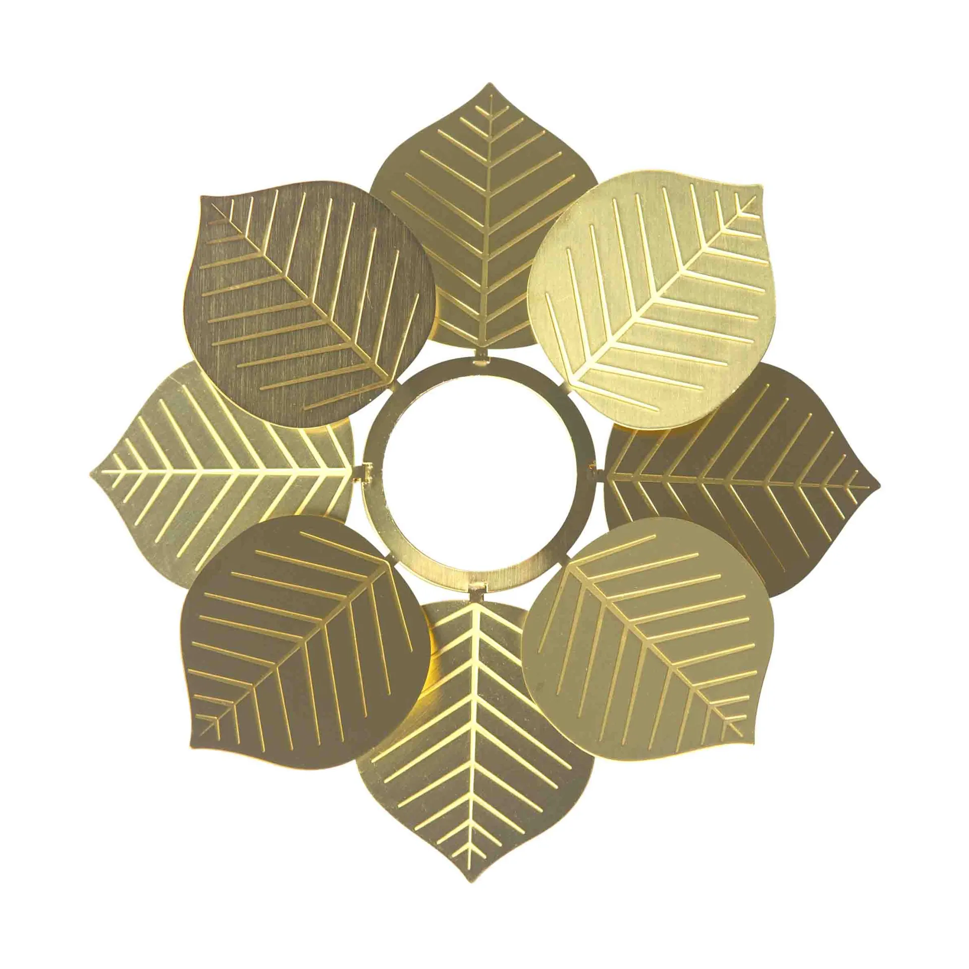 Berså ljusmanschett Ø9,5 cm, Mässing Pluto Design