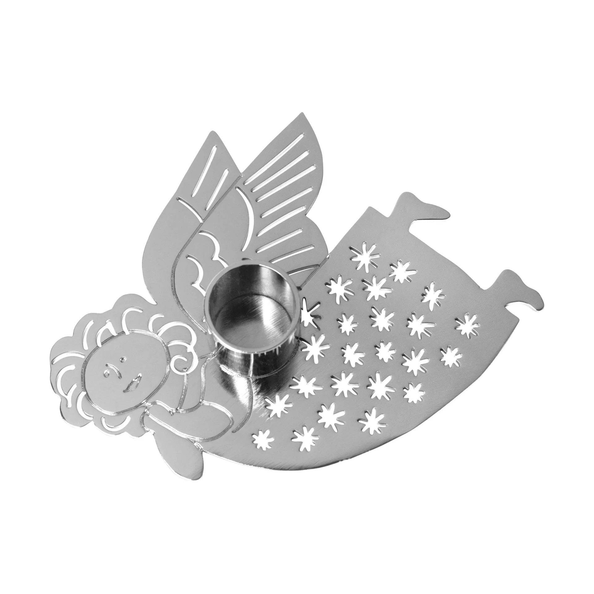 Lisa Larson Hanna ljusstake, Silver Pluto Design