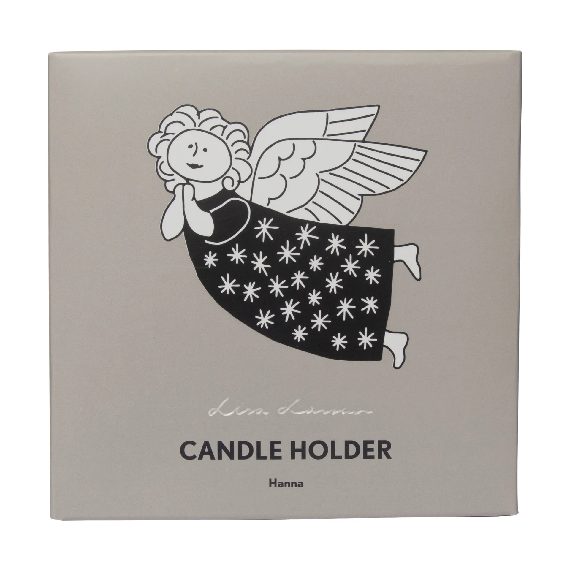 Lisa Larson Hanna ljusstake, Silver Pluto Design