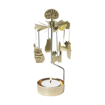 Lisa Larson katter änglaspel - Guld - Pluto Design