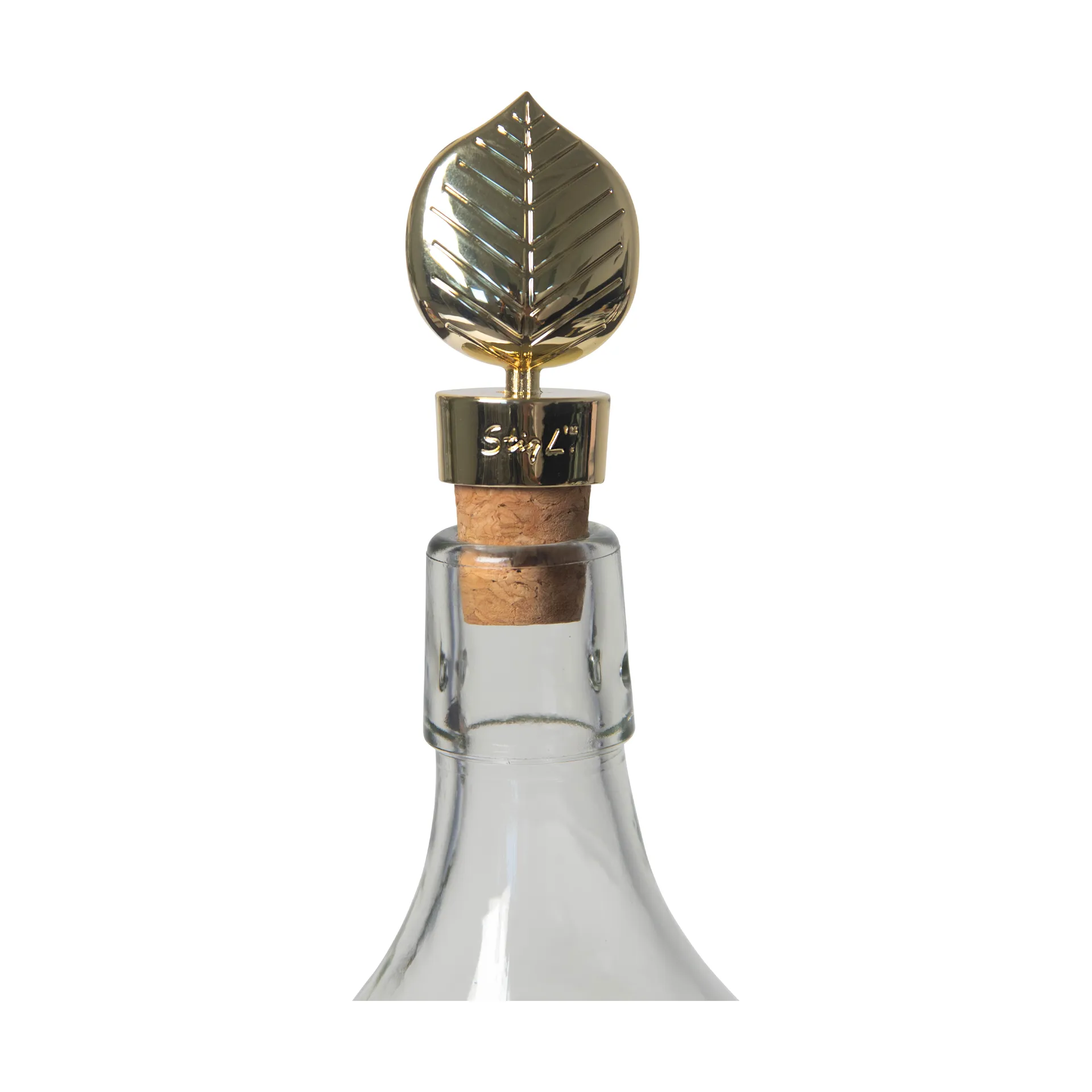 Stig L Berså flaskpropp, Guld Pluto Design