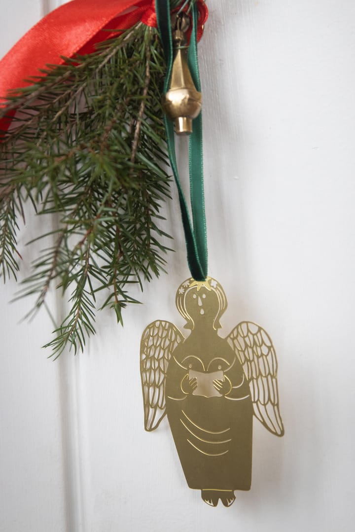 Stig L Gingerbread Angel julgranshänge - Guld - Pluto Design