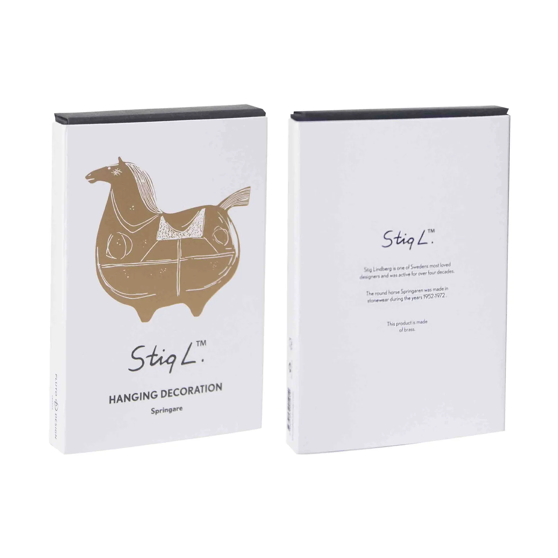 Stig L Springare dekorationshänge, Mässing Pluto Design