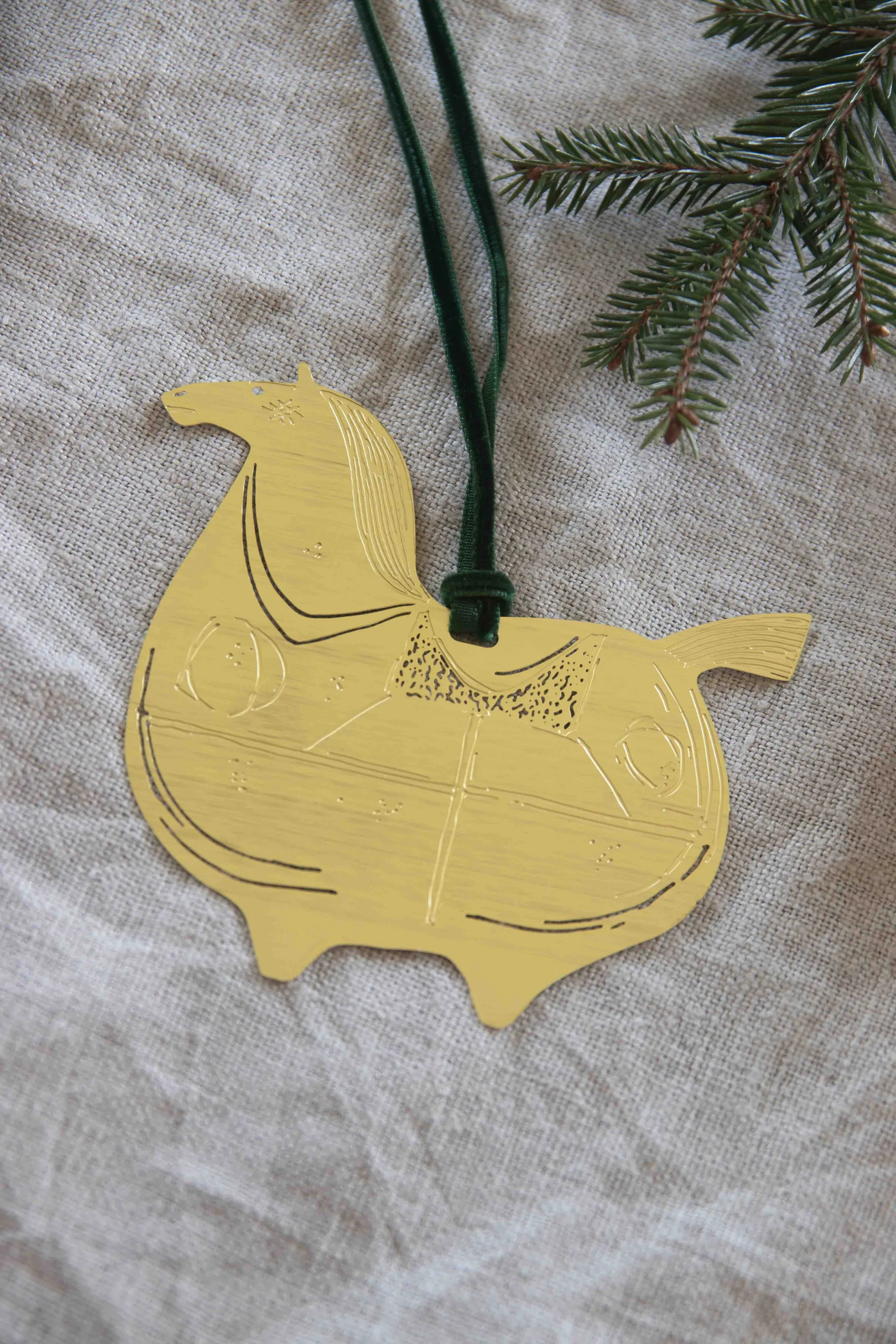 Stig L Springare dekorationshänge, Mässing Pluto Design