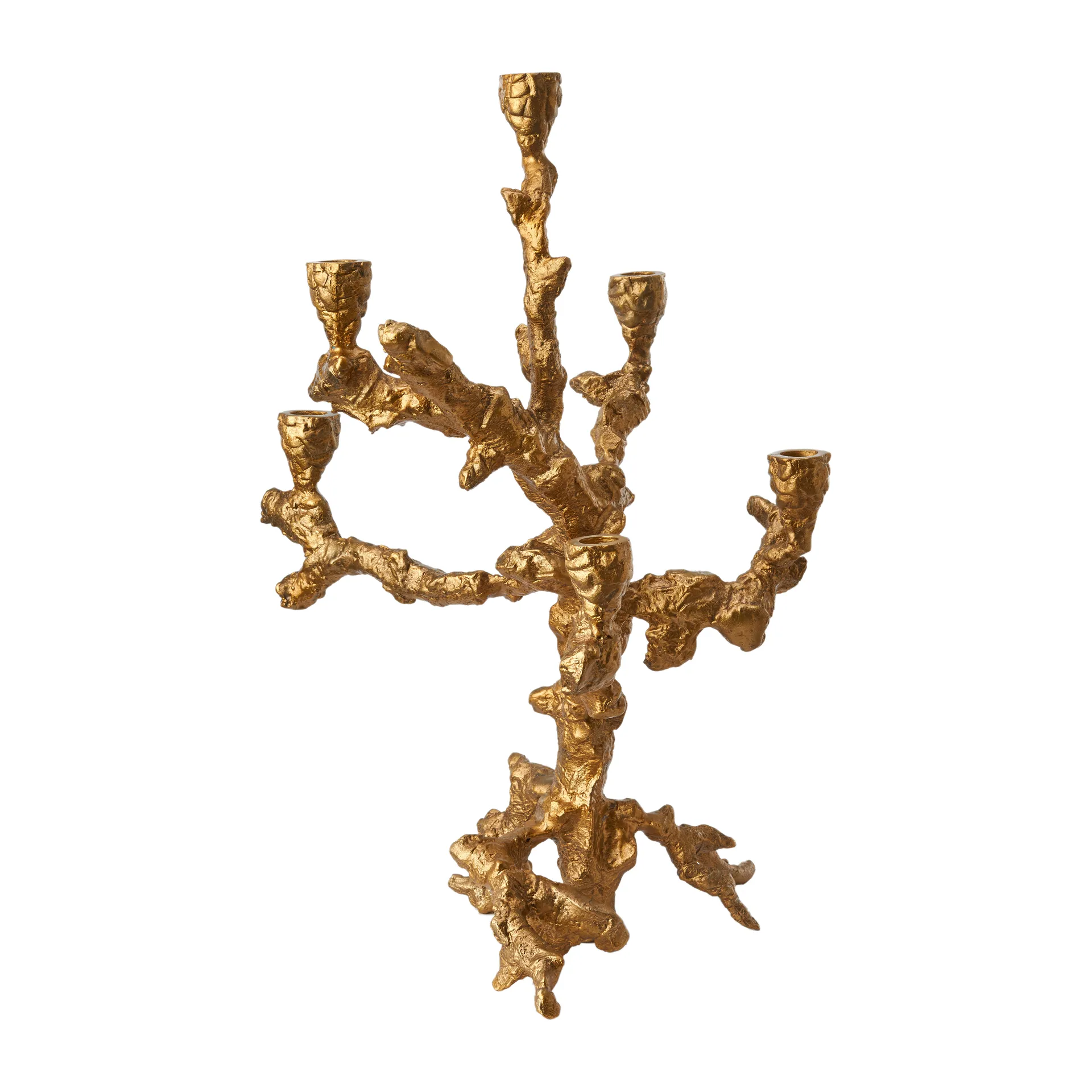 Apple tree ljusstake L 53 cm, Guld POLSPOTTEN