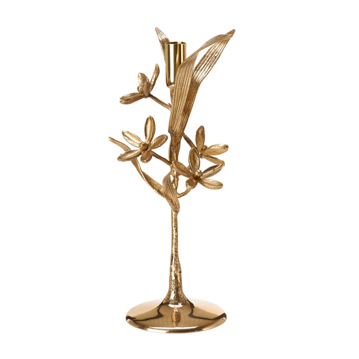 Bergamot ljusstake 31 cm, Guld POLSPOTTEN