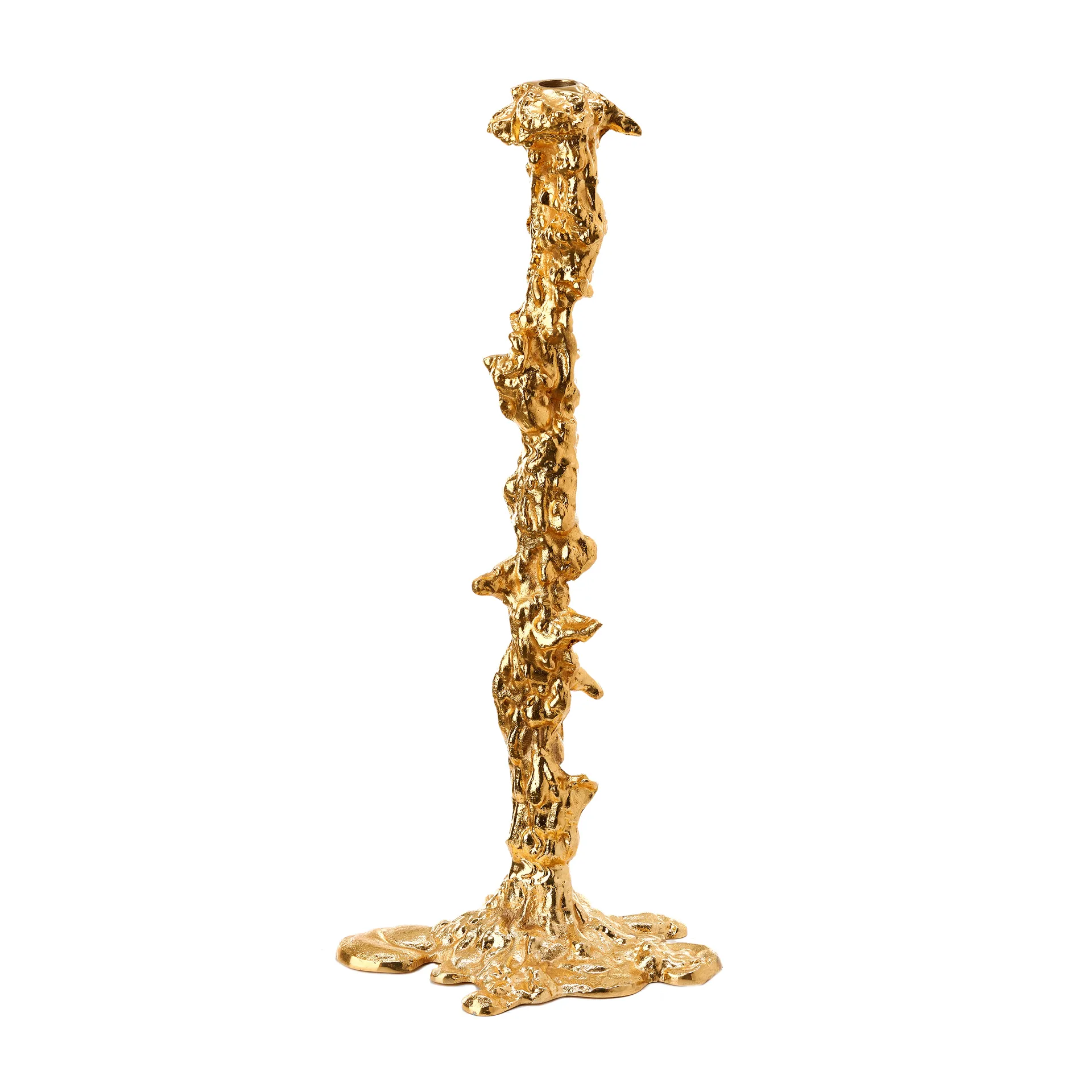 Drip ljusstake XXL 50 cm, Guld POLSPOTTEN